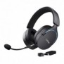 Trust GXT 491 Fayzo, Avec fil &sans fil, 20 - 20000 Hz, Jouer, 290 g, Casque, Noir