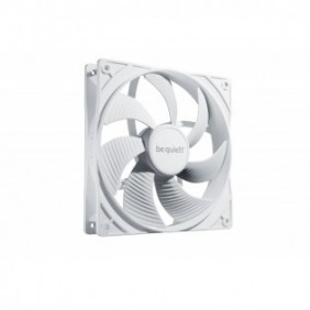 Be Quiet! Pure Wings 3 140 mm PWM | Ventilateur PC White, Ventilateur, 14 cm, 1200 trmin, 97,5 m³h, Blanc
