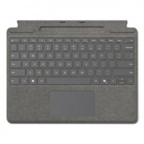 Microsoft Surface Pro Keyboard with pen storage for Business, QWERTZ, Luxembourgeois, Pavé tactile, Microsoft, Surface Pro 10 for Business Surface Pro 9 for Business Surface Pro 8 for Business Surface Pro X..., Platine