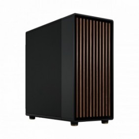 Fractal Design North XL, Midi Tower, PC, Noir, Charbon de bois, ATX, EATX, micro ATX, Micro-ITX, Acier, Bois, Jouer
