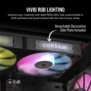 Corsair iCUE LINK RX140 RGB, Ventilateur, 14 cm, 300 trmin, 1700 trmin, 36 dB, 94,7 cfm