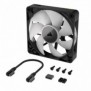 Corsair iCUE LINK RX140 RGB, Ventilateur, 14 cm, 300 trmin, 1700 trmin, 36 dB, 94,7 cfm
