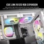Corsair iCUE LINK RX120 RGB, Ventilateur, 12 cm, 400 trmin, 2100 trmin, 36 dB, 73,5 cfm