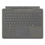 Microsoft Surface Pro Keyboard with pen storage for Business, AZERTY, Français, Pavé tactile, Microsoft, Surface Pro 10 for Business Surface Pro 9 for Business Surface Pro 8 for Business Surface Pro X..., Platine