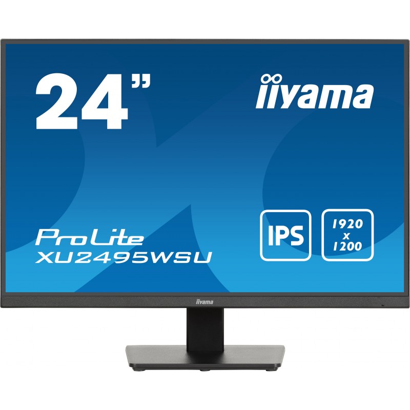 Iiyama ProLite XU2495WSU-B7, 61 cm 24", 1920 x 1200 pixels, Full HD, LED, 4 ms, Noir