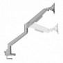 Neomounts DS70-250SL2 Support d'écran à fixer 17-32" - ressort à gaz - Topfix - arrêt 180, Collier de serrage passe-fil, 43,2 cm 17", 81,3 cm 32", 100 x 100 mm, Réglage de la hauteur, Argent