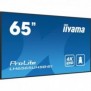 Iiyama LH6565UHSB-B1, En forme de kiosk, 163,8 cm 64.5", LED, 3840 x 2160 pixels, Wifi, 247