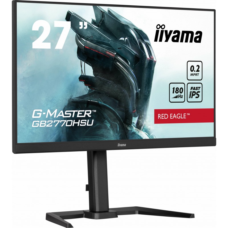 Iiyama G-MASTER GB2770HSU-B6, 68,6 cm 27", 1920 x 1080 pixels, Full HD, LCD, 0,2 ms, Noir