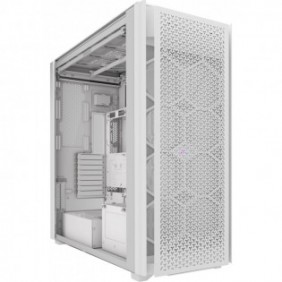Corsair 9000D RGB AIRFLOW, Full Tower, PC, Blanc, ATX, Acier inoxydable, Verre trempé, 18 cm