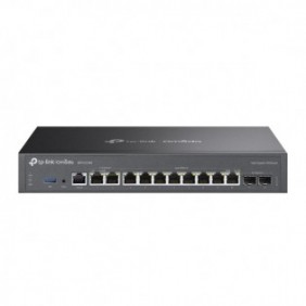 TP-LINK Omada ER7412-M2, Ethernet WAN, 2.5 Gigabit Ethernet, Gigabit Ethernet, Noir