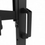 Neomounts FL50-575BL1 Support au sol mobile pour écran 65-110" - installation rapide - TÜV, Panierchariot multimédia, Noir, Acier, 125 kg, 165,1 cm 65", 2,79 m 110