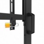 Neomounts FL50-575BL1 Support au sol mobile pour écran 65-110" - installation rapide - TÜV, Panierchariot multimédia, Noir, Acier, 125 kg, 165,1 cm 65", 2,79 m 110