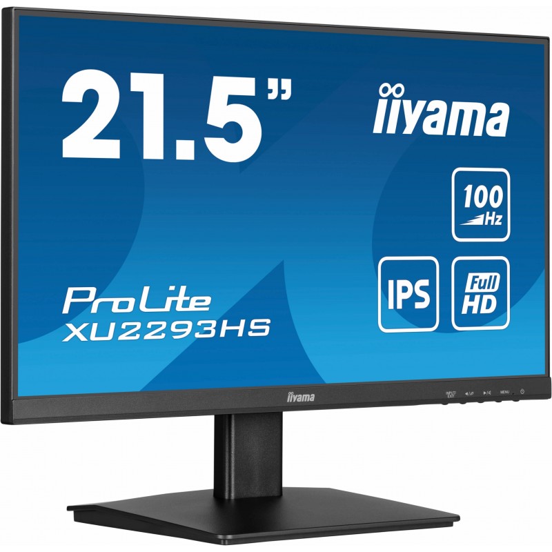 Iiyama ProLite XU2293HS-B6, 54,6 cm 21.5", 1920 x 1080 pixels, Full HD, LED, 1 ms, Noir