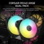 Corsair RS140 ARGB, Ventilateur, 14 cm, 330 trmin, 1700 trmin, 36 dB, 95,5 cfm