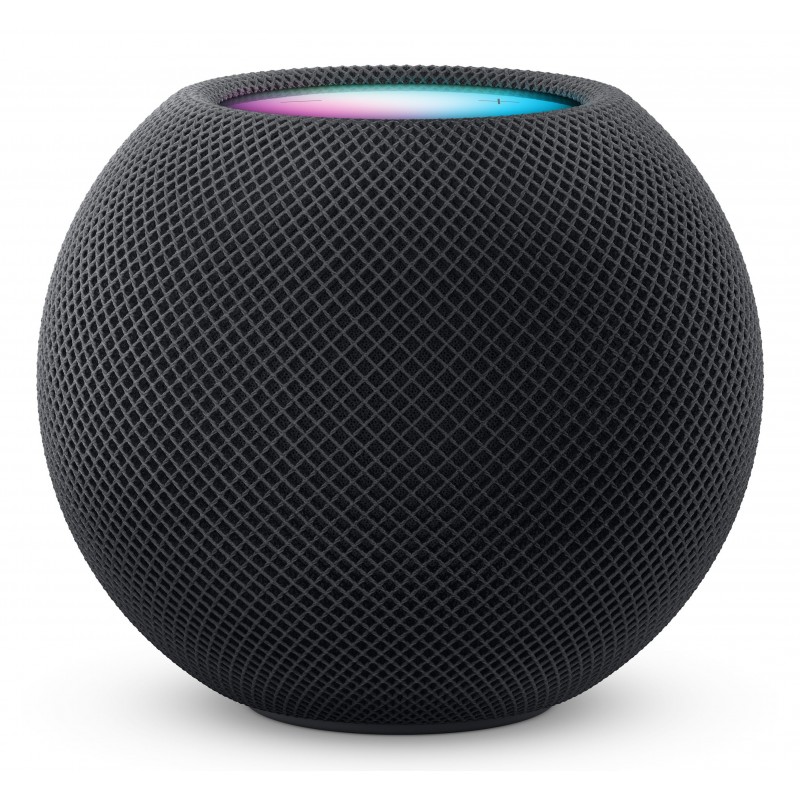 Apple HomePod mini, Apple Siri, Rond, Gris, Midnight, Plage complète, Tactile