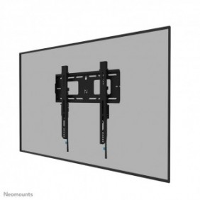 Neomounts WL30-750BL14 Support mural fixe pour écran 42-75" - verrouillable - installation rapide - TÜV, 106,7 cm 42", 190,5 cm 75", 100 x 100 mm, 400 x 400 mm, Acier, Noir