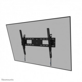 Neomounts WL35-750BL18 Support mural inclinable pour écran 43-98" - verrouillable - installation rapide - TÜV, 2,49 m 98", 100 x 100 mm, 800 x 600 mm, -15 - 15, Acier, Noir