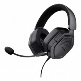 Trust GXT492 Carus, Avec fil, Jouer, 20 - 20000 Hz, 284 g, Casque, Noir