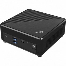 MSI Cubi N ADL S-078EU, Intel® N, N100, 4 Go, DDR4-SDRAM, 128 Go, Windows 11 Pro