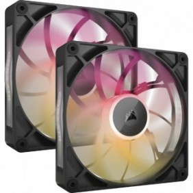Corsair iCUE LINK RX140 MAX RGB, Ventilateur, 14 cm, 300 trmin, 1600 trmin, Noir