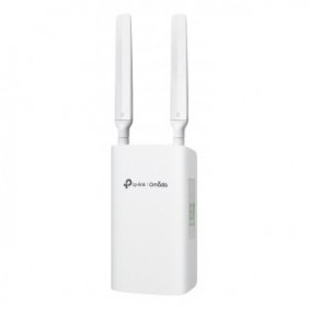 TP-LINK Omada ER703WP-4G-Outdoor, Blanc, Montage au mur, Statut, Externe, 4 dBi, 512 Mo