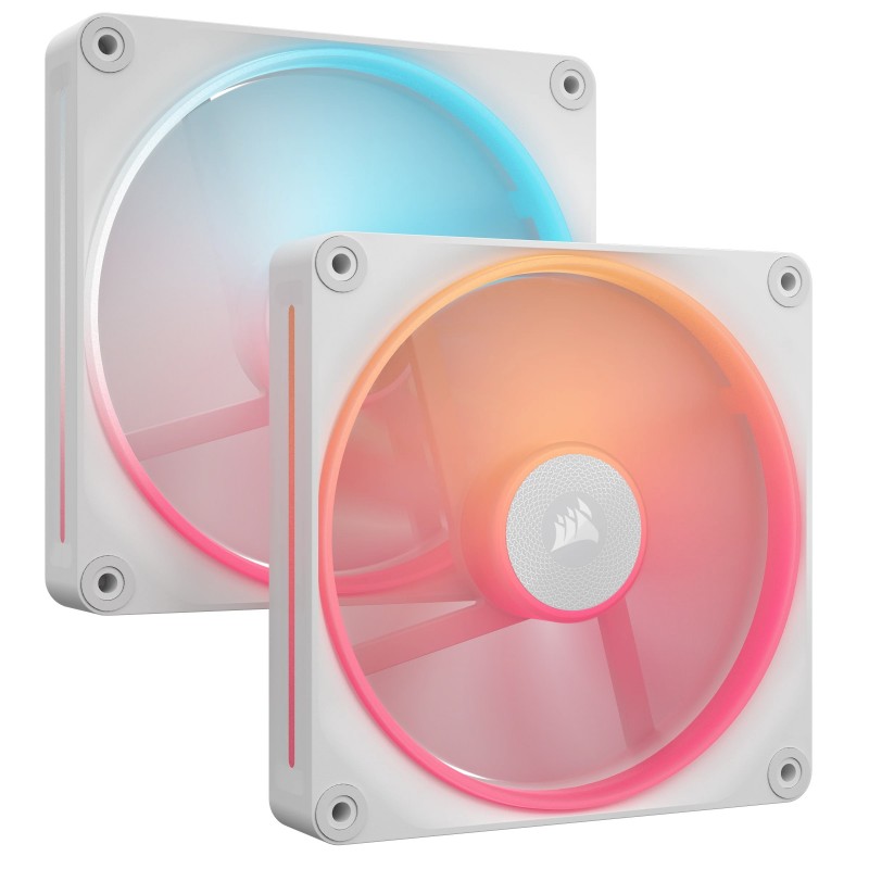 Corsair iCUE LINK LX140-R RGB, Ventilateur, 14 cm, 2000 trmin, Blanc