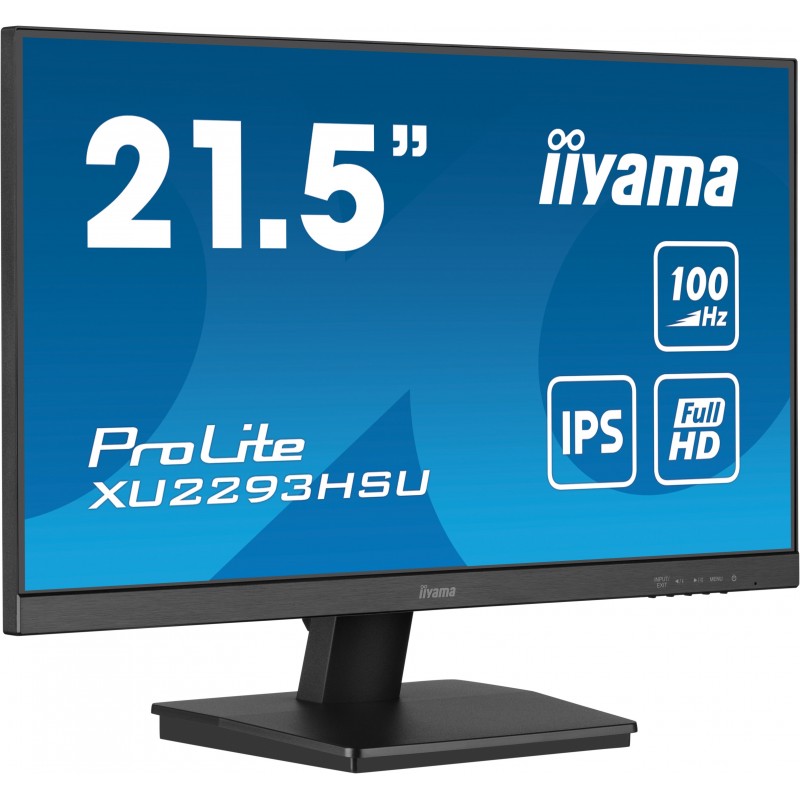 Iiyama ProLite XU2293HSU-B7, 54,6 cm 21.5", 1920 x 1080 pixels, Full HD, LED, 1 ms, Noir