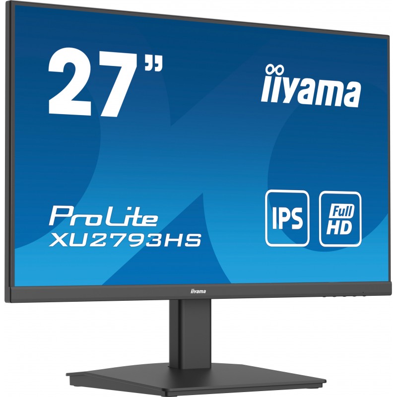 Iiyama ProLite XU2793HS-B7, 68,6 cm 27", 1920 x 1080 pixels, Full HD, LED, 1 ms, Noir