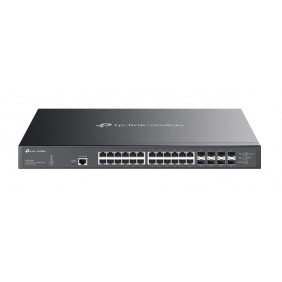 TP-LINK Omada SX3832MPP, Géré, L2+, 10G Ethernet 100100010000, Connexion Ethernet, supportant l'alimentation via ce port , Grille de montage, DIN rail