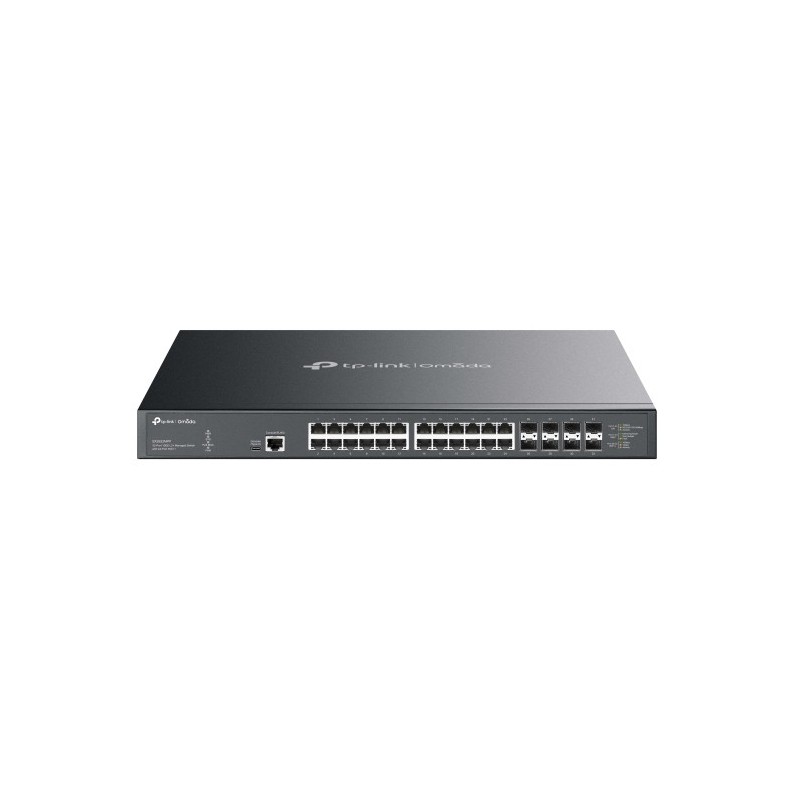 TP-LINK Omada SX3832MPP, Géré, L2+, 10G Ethernet 100100010000, Connexion Ethernet, supportant l'alimentation via ce port , Grille de montage, DIN rail