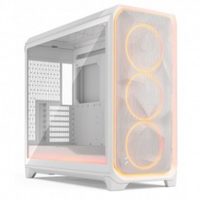 Fractal Design Meshify 3 XL, PC, Blanc, ATX, EATX, ITX, micro ATX, SSI CEB, SSI EEB, Acier, Verre trempé, Jouer, Multi