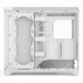 Fractal Design Meshify 3 XL, PC, Blanc, ATX, EATX, ITX, micro ATX, SSI CEB, SSI EEB, Acier, Verre trempé, Jouer, Multi