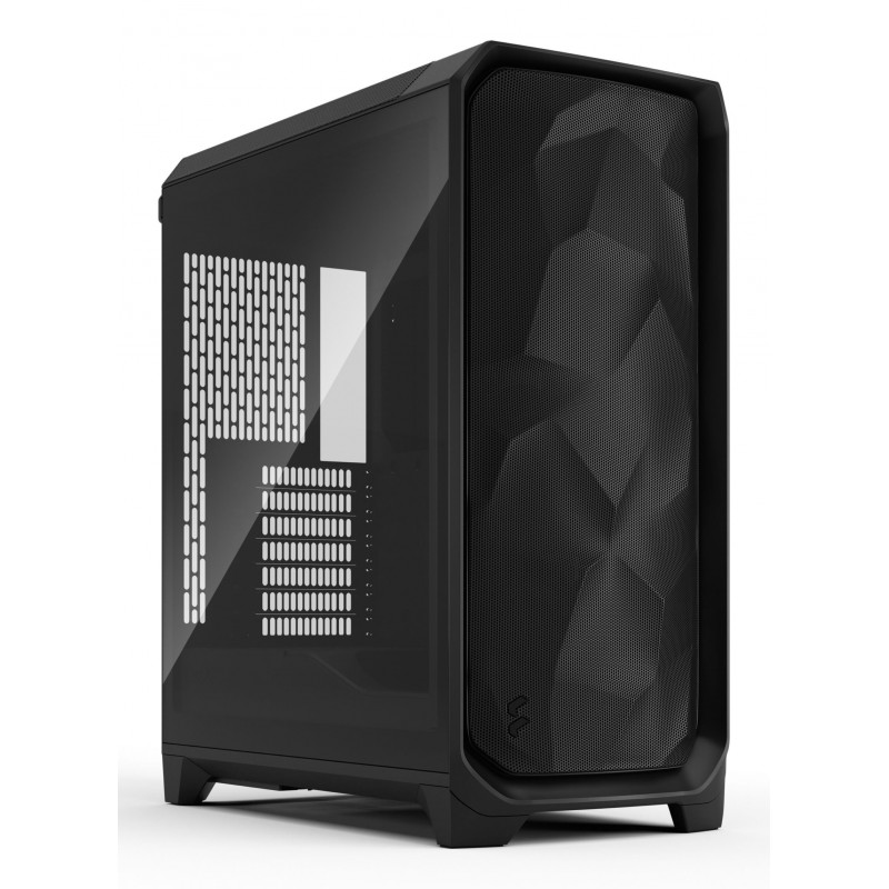 Fractal Design Meshify 3, PC, Noir, ATX, EATX, micro ATX, Mini-ITX, Acier, Verre trempé, Jouer, 17,3 cm