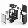 Fractal Design Meshify 3, PC, Noir, ATX, EATX, micro ATX, Mini-ITX, Acier, Verre trempé, Jouer, 17,3 cm