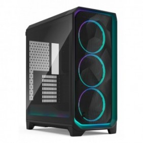 Fractal Design Meshify 3, PC, Noir, ATX, EATX, micro ATX, Mini-ITX, Acier, Verre trempé, Jouer, Multi