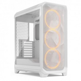 Fractal Design Meshify 3, PC, Blanc, ATX, EATX, micro ATX, Mini-ITX, Acier, Verre trempé, Jouer, Multi