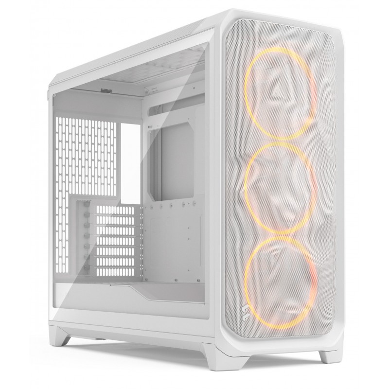Fractal Design Meshify 3 XL, PC, Blanc, ATX, EATX, ITX, micro ATX, SSI CEB, SSI EEB, Acier, Verre trempé, Jouer, Multi