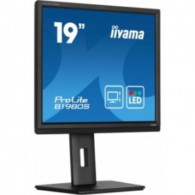 Iiyama ProLite B1980S-B1, 48,3 cm 19", 1280 x 1024 pixels, VGA, LED, 3 ms, Noir