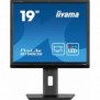 Iiyama ProLite B1980S-B1, 48,3 cm 19", 1280 x 1024 pixels, VGA, LED, 3 ms, Noir