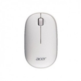 Acer Wireless Bubble Mouse - AMR100 White Retail pack, Ambidextre, Optique, RF sans fil, 1600 DPI, Blanc
