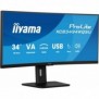 Iiyama ProLite XCB3494WQSU-B1, 86,4 cm 34", 3440 x 1440 pixels, UltraWide Quad HD, LED, 0,4 ms, Noir