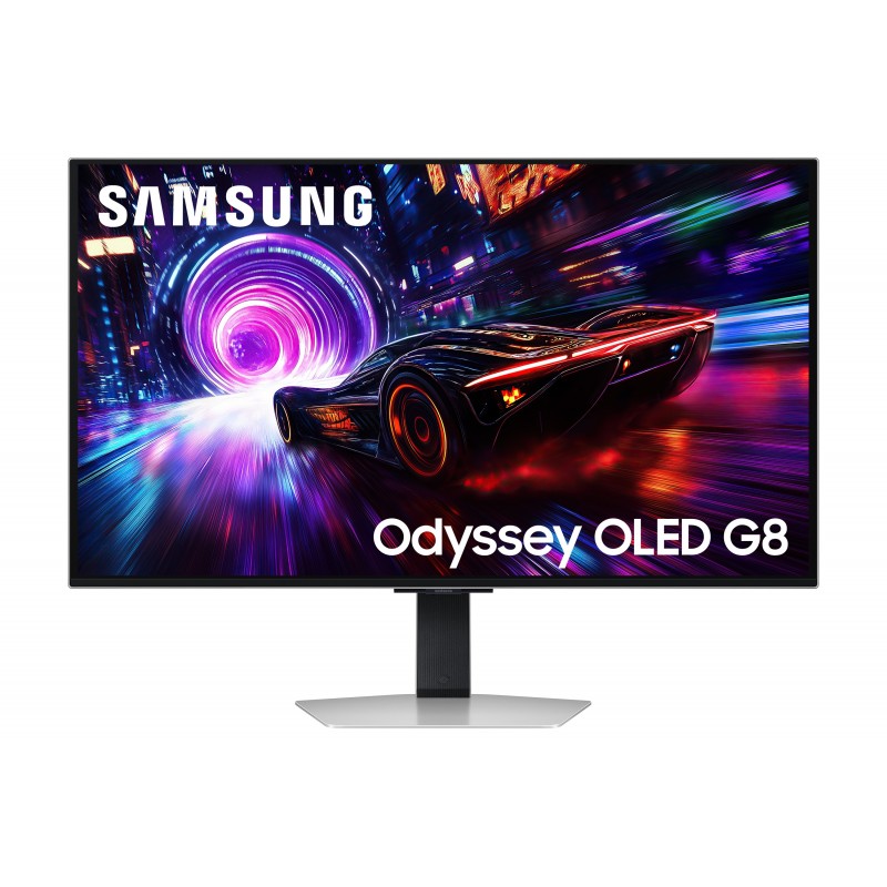 Samsung G81SF, 81,3 cm 32", 3840 x 2160 pixels, 4K Ultra HD, OLED, 0,03 ms, Argent