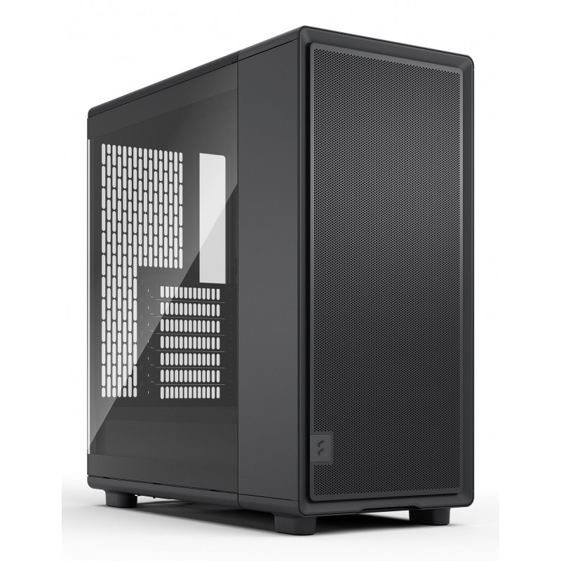 Fractal Design Epoch, Midi Tower, PC, Noir, ATX, micro ATX, Mini-ITX, Acier, Verre trempé, Gaming