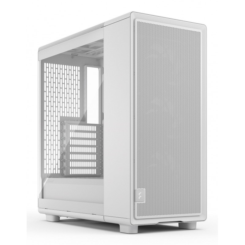 Fractal Design Epoch, Midi Tower, PC, Blanc, ATX, micro ATX, Mini-ITX, Acier, Verre trempé, Gaming