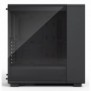 Fractal Design Epoch, Midi Tower, PC, Noir, ATX, micro ATX, Mini-ITX, Acier, Verre trempé, Gaming