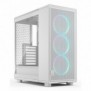 Fractal Design Epoch, Midi Tower, PC, Blanc, ATX, micro ATX, Mini-ITX, Acier, Verre trempé, Gaming