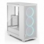 Fractal Design Epoch, Midi Tower, PC, Blanc, ATX, micro ATX, Mini-ITX, Acier, Verre trempé, Gaming