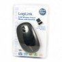 LogiLink ID0069, Optique, RF sans fil, 1000 DPI, Noir
