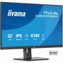 Iiyama ProLite XUB3297QSNP-B1, 81,3 cm 32", 2560 x 1440 pixels, 4K Ultra HD, LED, 1 ms, Noir