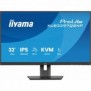 Iiyama ProLite XUB3297QSNP-B1, 81,3 cm 32", 2560 x 1440 pixels, 4K Ultra HD, LED, 1 ms, Noir